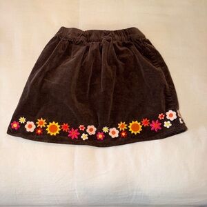 Gymboree Chocolate Brown, Corduroy Skirt